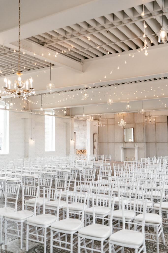 while space for a ceremony